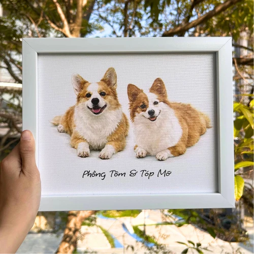 Tranh Phồng Tôm & Tóp Mỡ do Clawkie vẽ